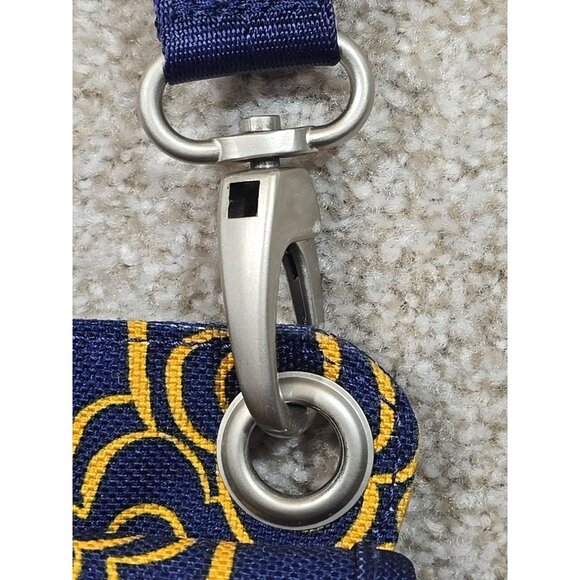 Haiku Canvas Crossbody Purse Organizer Pockets Adjustable Strap Floral Medium Sz - Picture 13 of 16